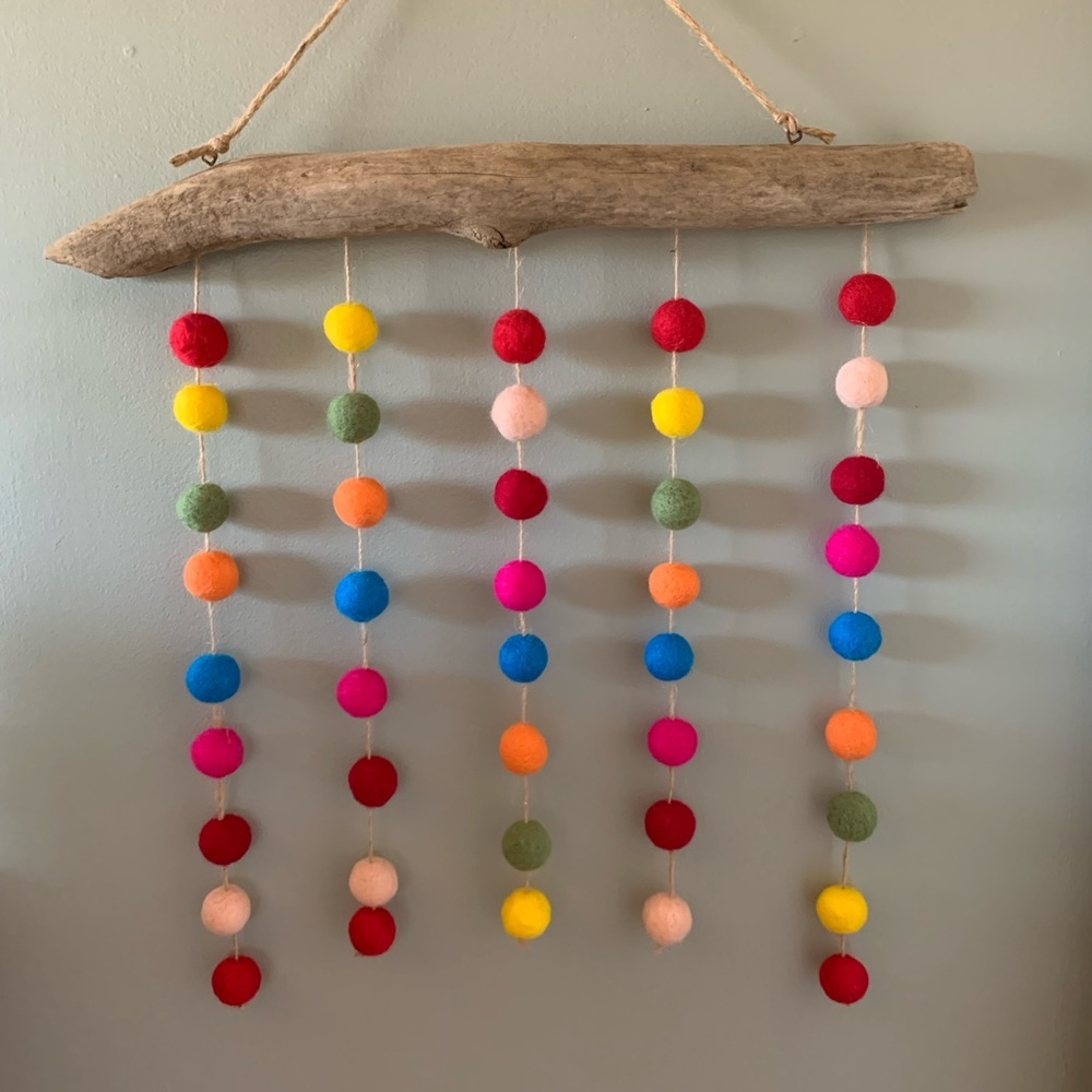 Colorful Boho Wall Hanging